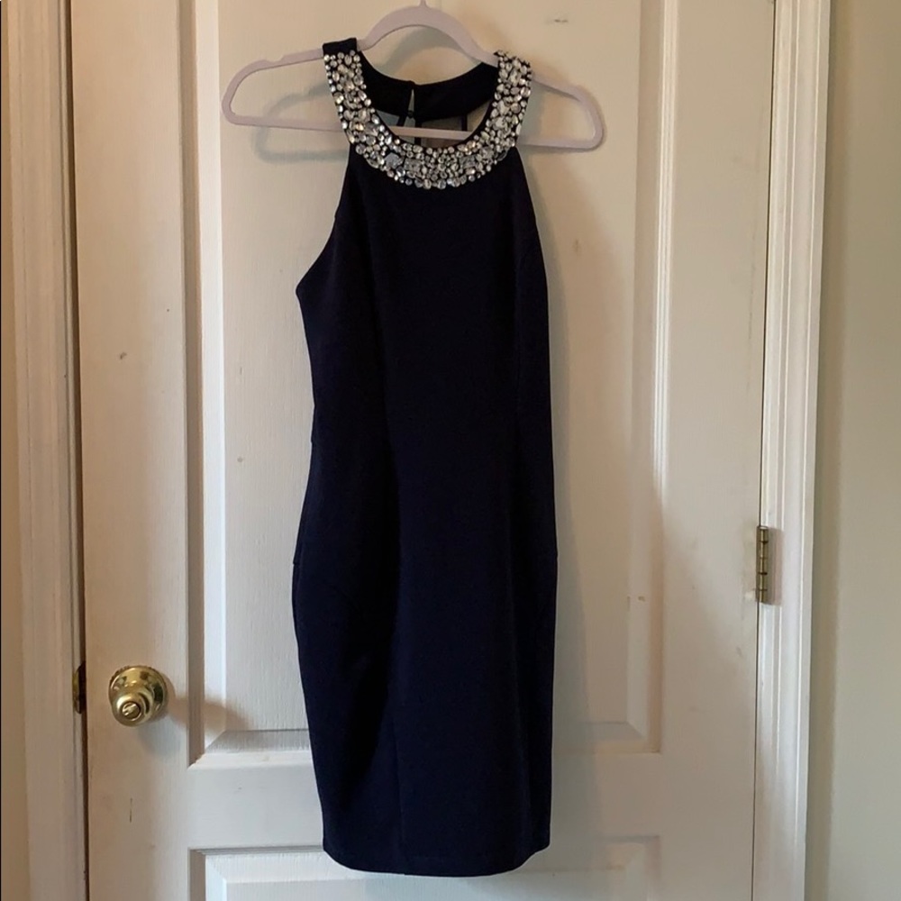 Navy Cocktail Dress